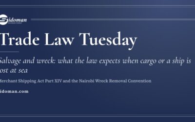 Salvage and Wreck: What the Law Expects When Cargo or a Vessel Is Lost at Sea